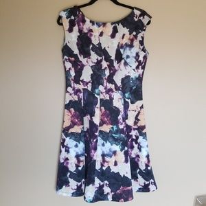 Watercolor Sleeveless Dress